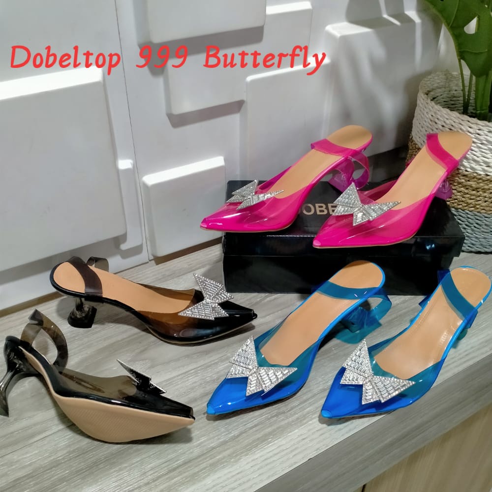 Heels wanita dbltop 999-3N/7cm kupu2