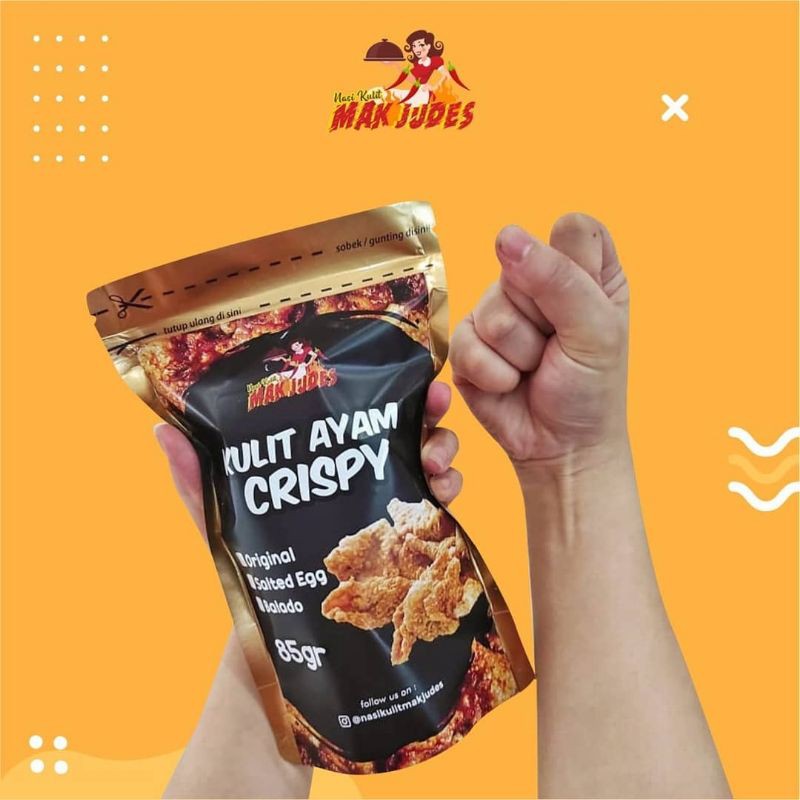 

Kulit ayam crispy