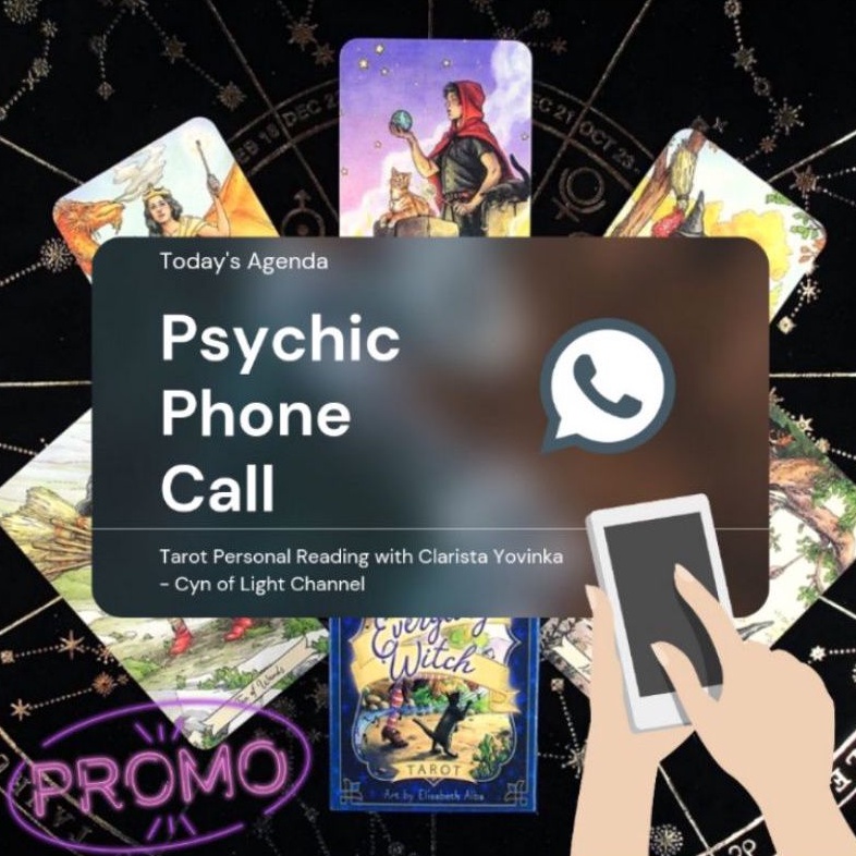 PROMO Jasa Personal Tarot Reading by Call 30 menit / 1 jam