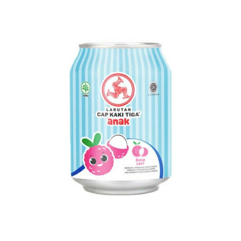 

Larutan Anak Cap Kaki 3 Rasa Leci 250Ml
