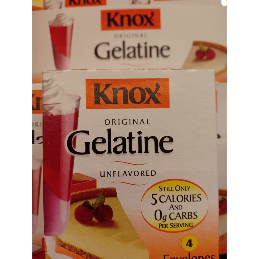 

Knox Original Gelatin Unflavored For Recipes 28gr/Baking/Import