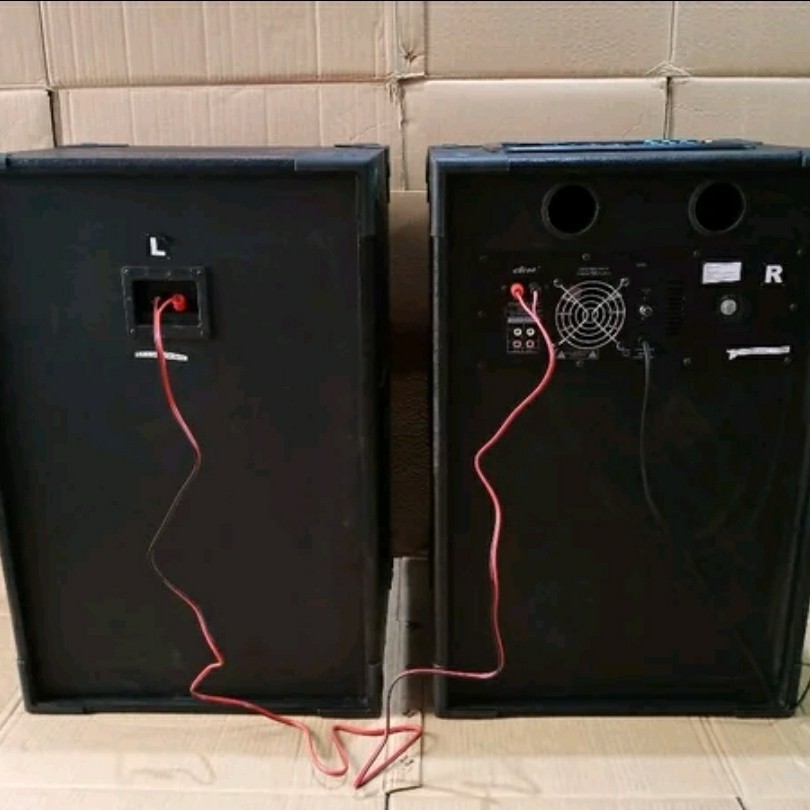 Paket Speaker Aktif Pasif Dat Ds121 Sepasang Aktiv Pasiv Original