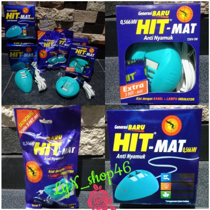 Hit mat ALAT Extra refil 3 biji |Anti nyamuk