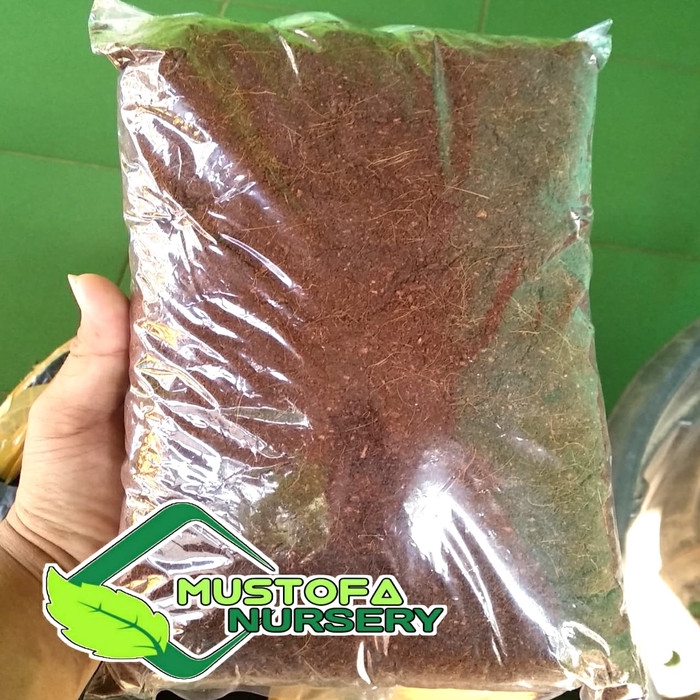 

Media Tanam Cocopeat - Media Tanam Cocopeat kemasan 1kg