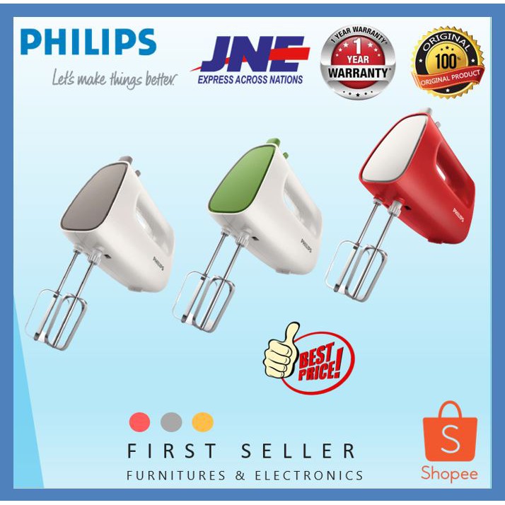 HAND MIXER PHILIPS HR1552 / HR 1552 ORIGINAL ( ORI )100% ( TERMURAH ! )