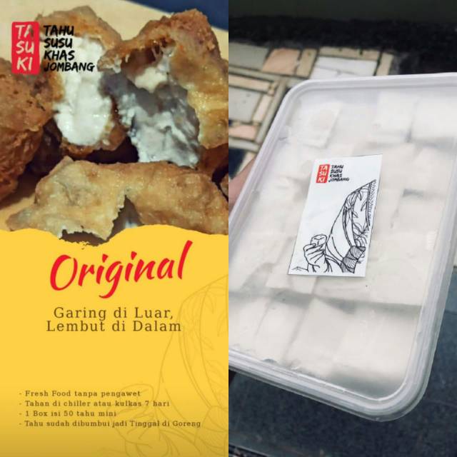 

Tahu Susu Asli Jombang