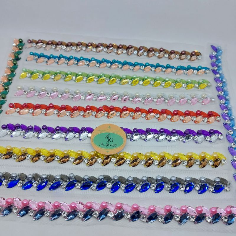 Payet rangkai pinggang / Payet diamond