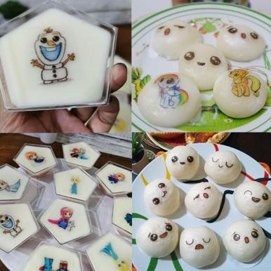 

Best produk Edible Stamp Stiker Makanan Edible Stiker Edible Image Edible Print Sticker Makanan EMOTICON 1 47