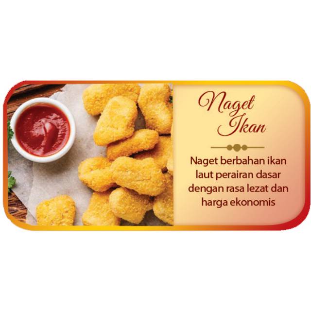 

Nuget Ikan 250gr