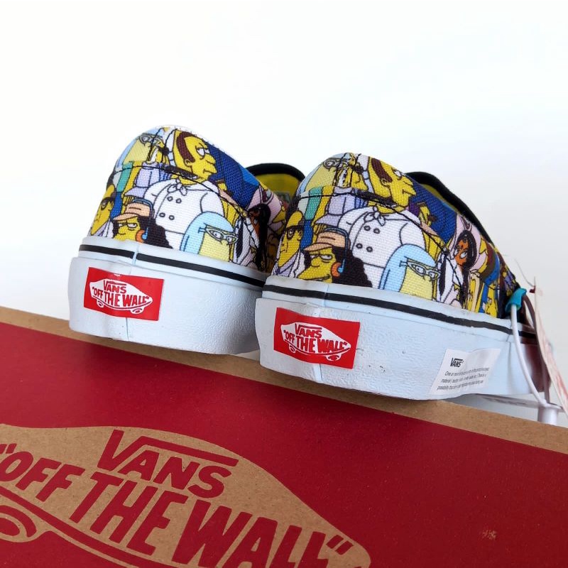 THE SIMPSONS X VANS SLIP ON