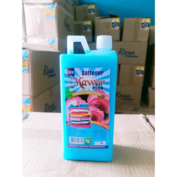 Mawar Softener Super Laundry Pewangi Pengharum Pakaian/Pelembut Baju Mawar Laundry