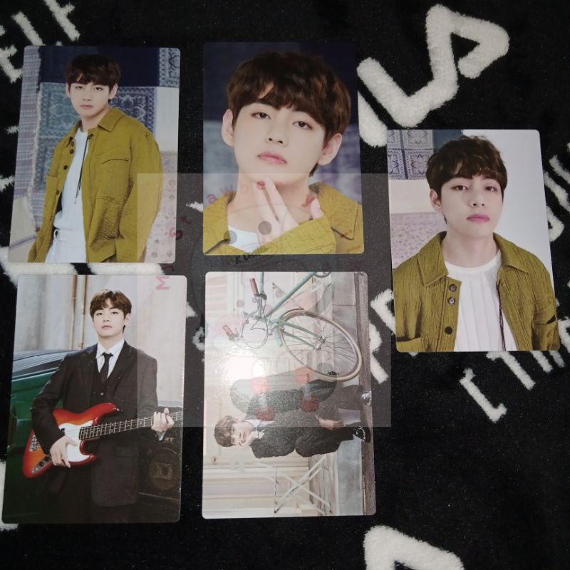 PC V BTS Kim Taehyung Mini Photocard Permission To Dance on Stage Baru MPC PTD Baru Fullset Special 