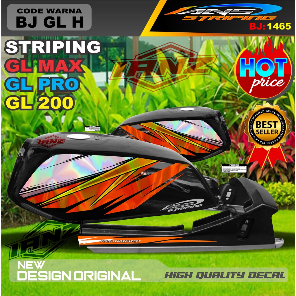 STRIPING GL 2000 TERBARU / STRIPING GL PRO MAX VARIASI HOLOGRAM / STRIPING GL