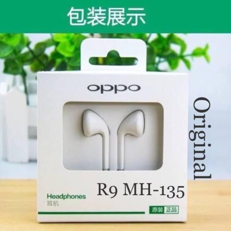 PROMO HANDSFREE OPPO MH135 / R9 ORIGINAL SUARA PALING JERNIH DI KELASNYA