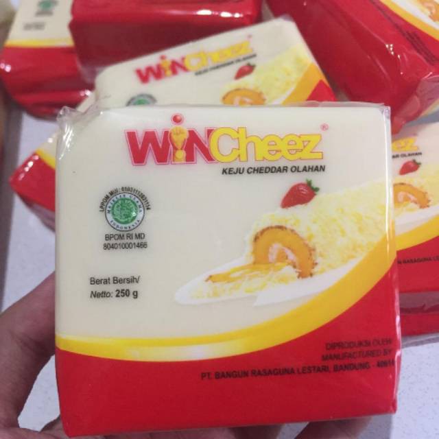 

DA Keju Cheddar Wincheez Keju Batangan Wincheese Keju Winchiz 2KG isi 250gr x 8