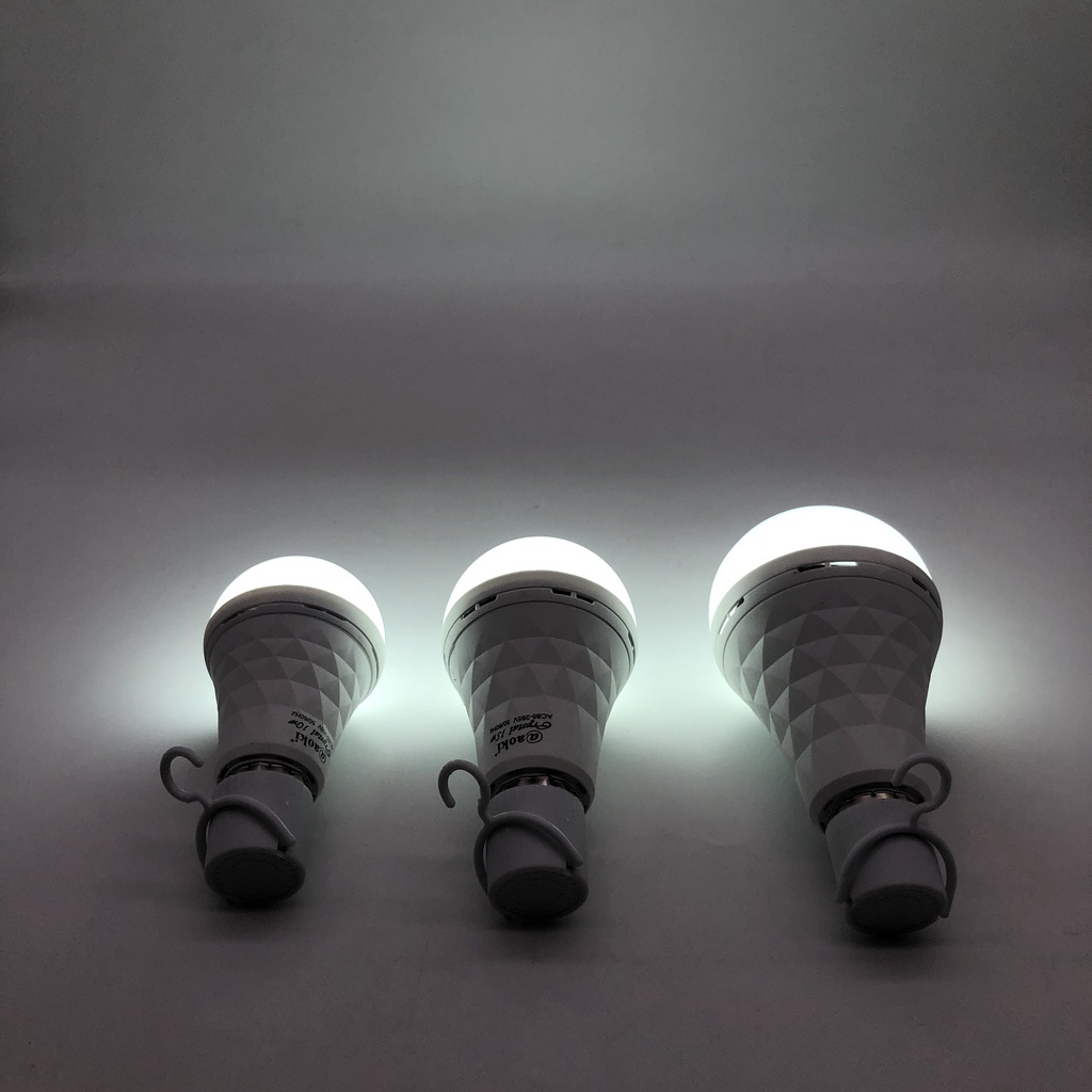 Aoki Lampu Bohlam Led Ac/Dc New Crystal Darurat Emergency Lamp