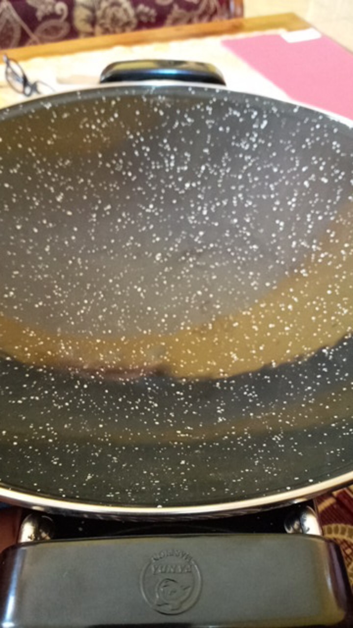 Wajan Royal Marble  Enamel 35 Cm Panda Maspion