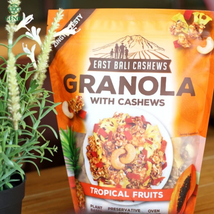 

Jual Granola Tropical Fruits (East Bali Cashews) - 400 G