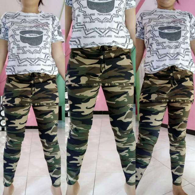 celana rok senam army