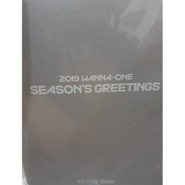 Picture Diary Wanna One Season's Greetings 2019