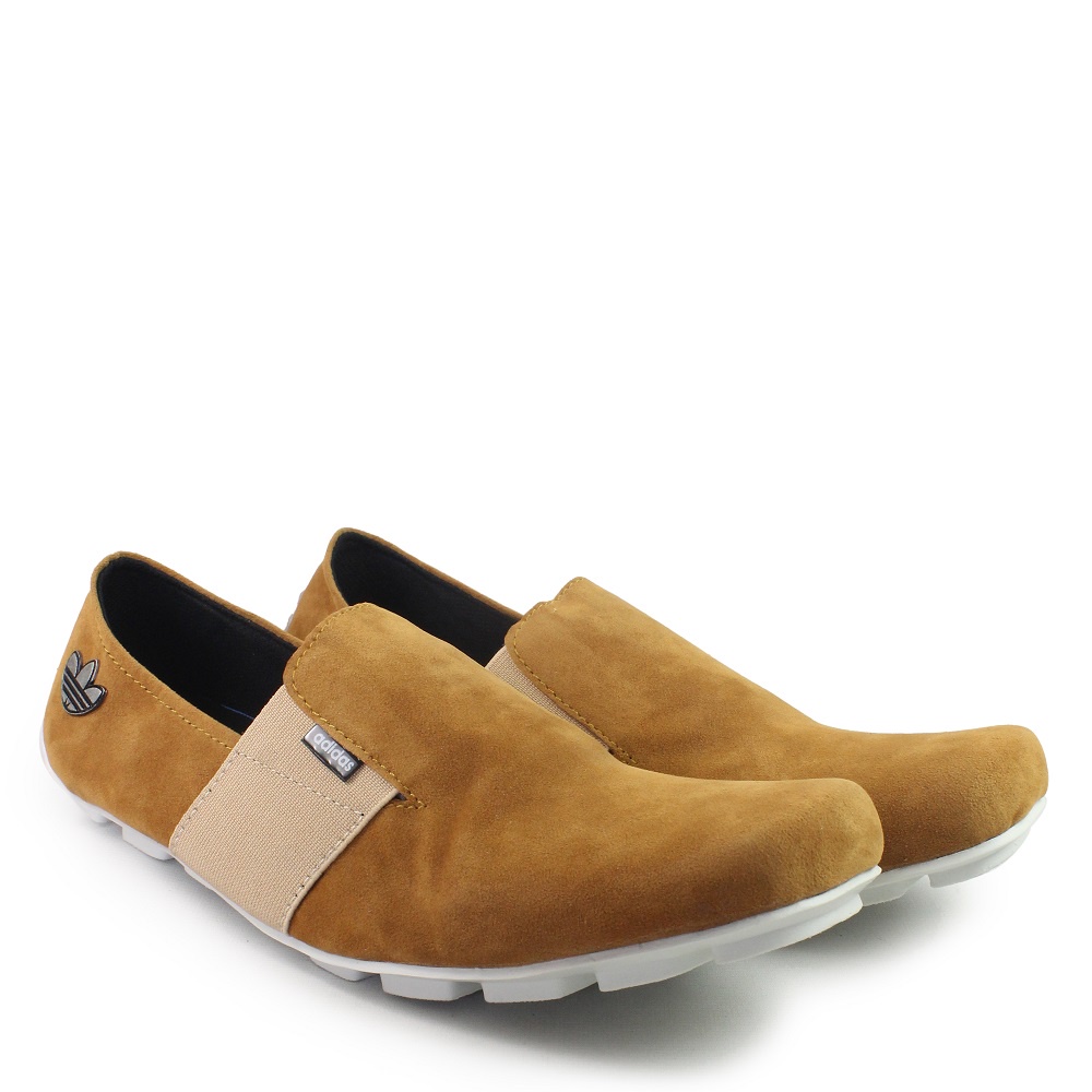 PROMO sepatu ADIDAS Slip On pria casual slop kasual pria kerja formal main suede TERLARIS