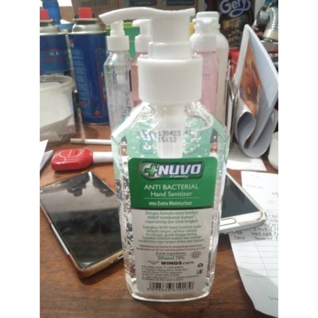 Nuvo hand sanitizer 250ml