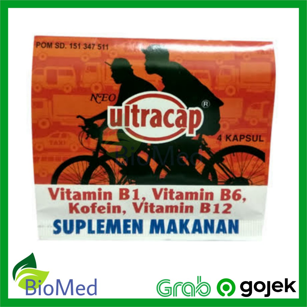 ULTRACAP KAPSUL - Pereda Lelah Letih Lesu Vitamin