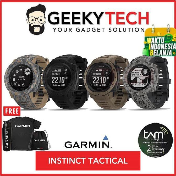 perbedaan garmin instinct tactical