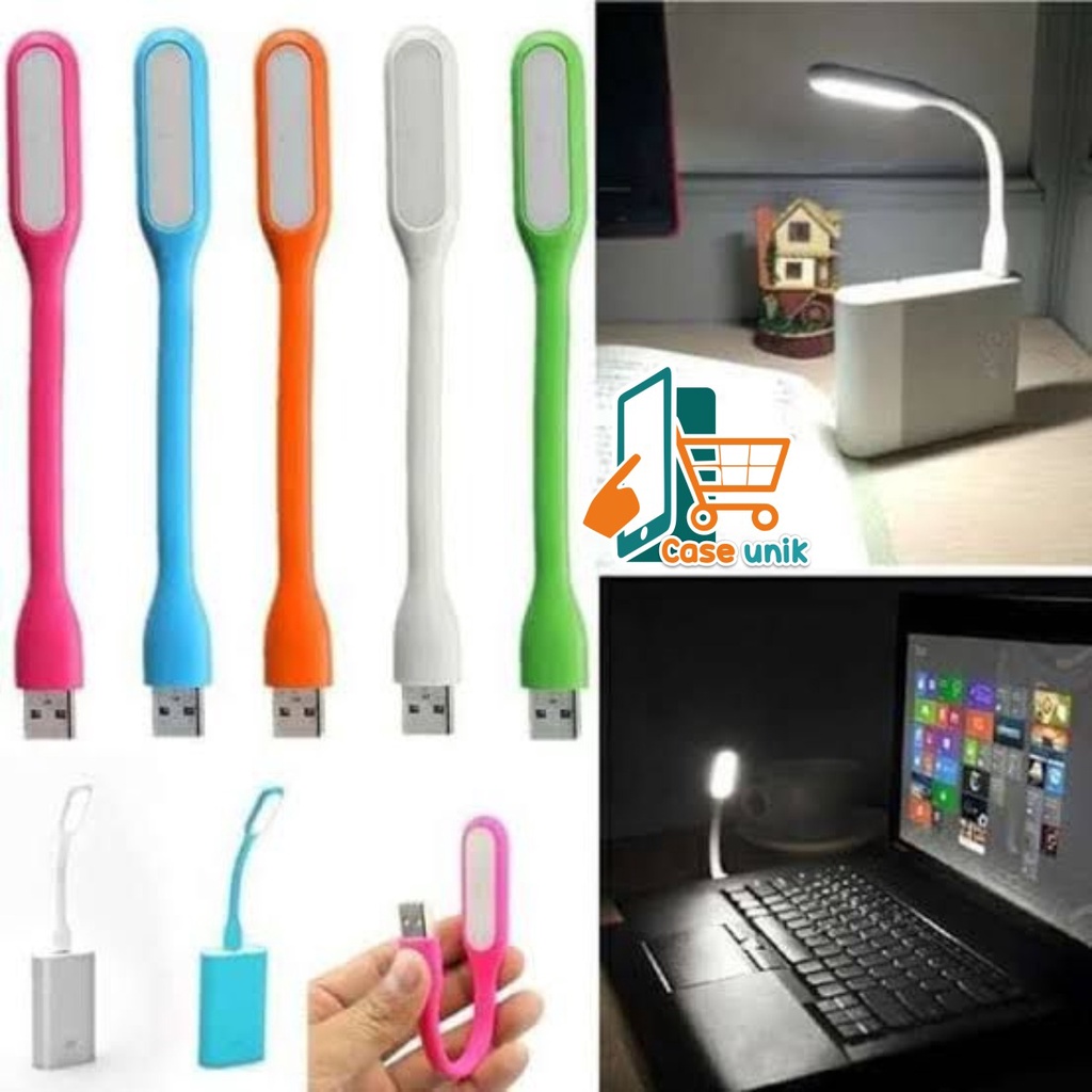 LAMPU LED SIKAT GIGI USB FLEXIBEL Emergensi/BACA/TIDUR/Emergeny Lamp TERANG NON PACKING ORIGINAL CS3407