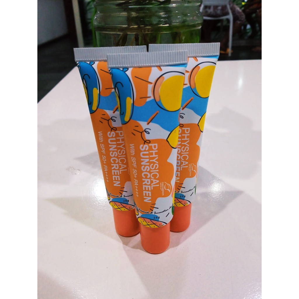 [100% ORIGINAL] NAAVAGREEN SKINCARE TIRAI PHYSICAL SUNSCREEN NG-PHYSICALSC