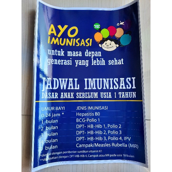 Jual Poster Ayo Imunisasi Kode 11 | Shopee Indonesia