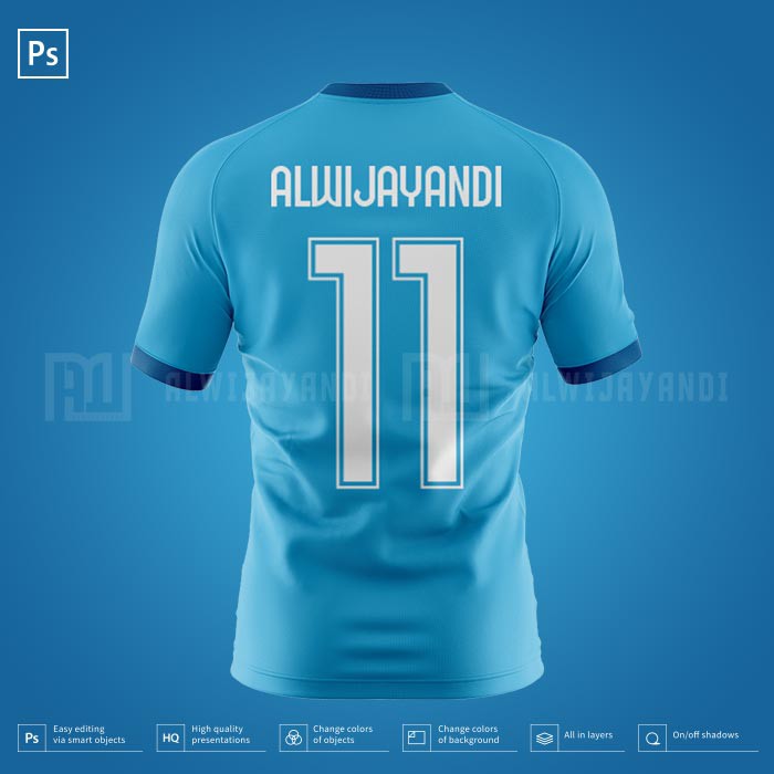 MOCKUP JERSEY BOLA/FUTSAL KERAH V VARIASI - RESOLUSI 5000x5000 Pixels (BACK)