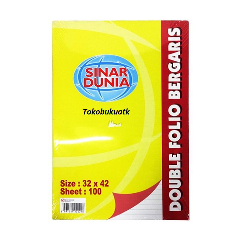 

Kertas Double Folio Bergaris
