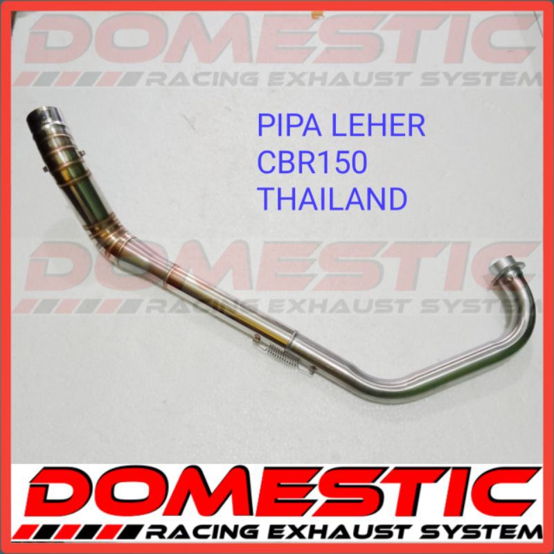 LEHER KNALPOT CBR 150R THAILAND LEHERAN KNALPOT CBR 150R LEHER KNALPOT RACING CBR 150R THAILAND