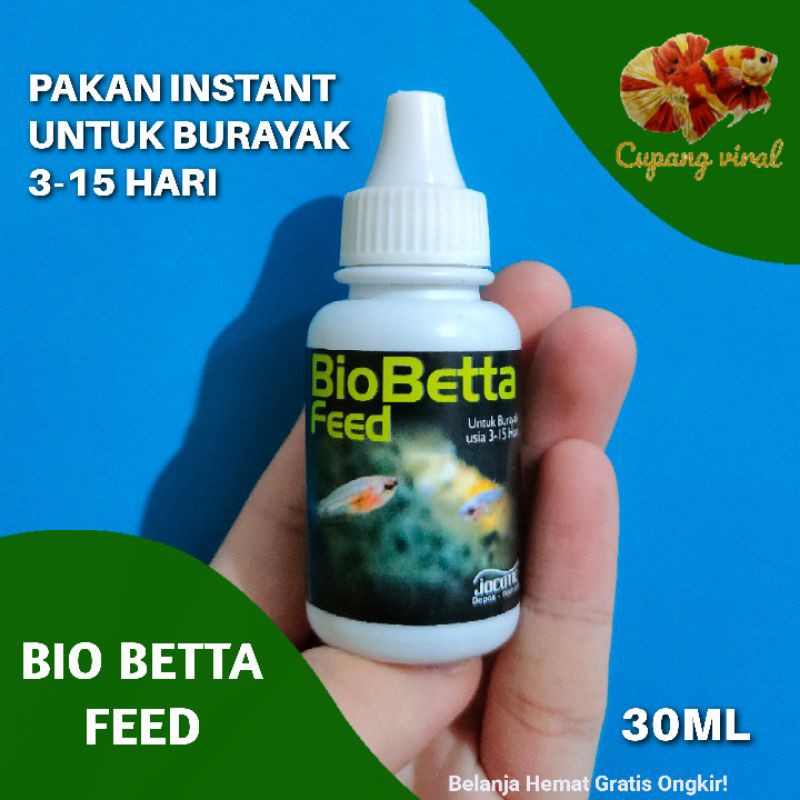 Bio Betta Feed - Pakan Burayak Instant 30ML