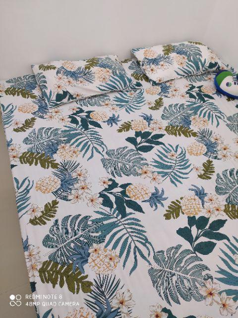 Sprei Karet Keliling Katun Magenta