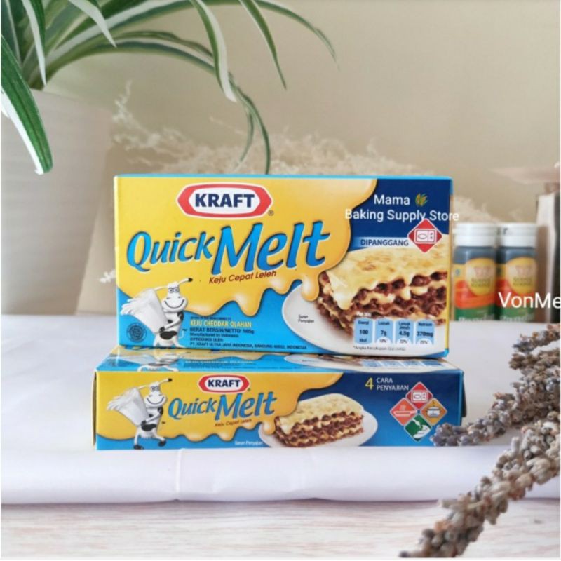 KRAFT QuickMelt Quick Melt Keju Cepat Leleh