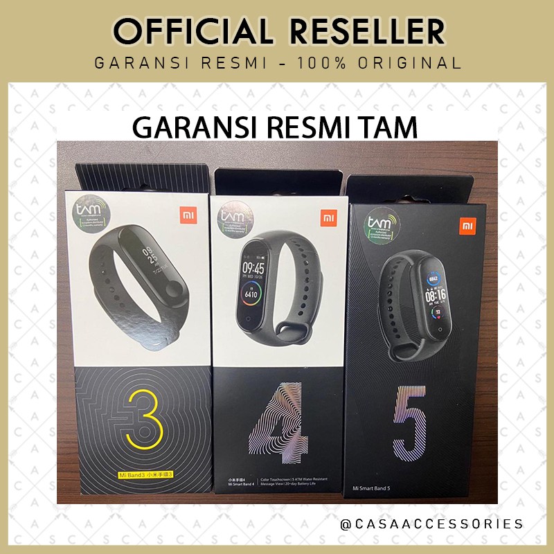 Xiaomi MiBand 3 / 4 / 5 Mi Band 3 4 5 - Garansi Resmi TAM
