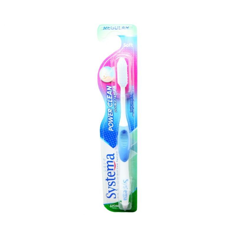 SYSTEMA TOOTHBRUSH POWER CLEAN REG HEAD