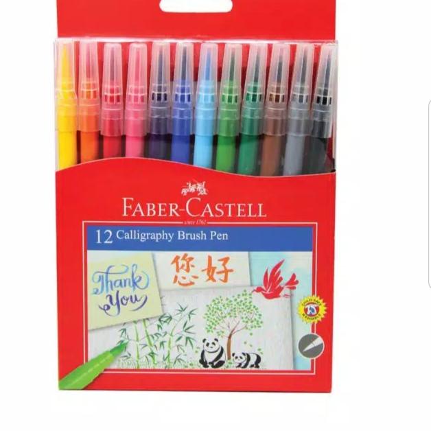 

۝ Calligraphy Brush Pen Faber Castell ♫