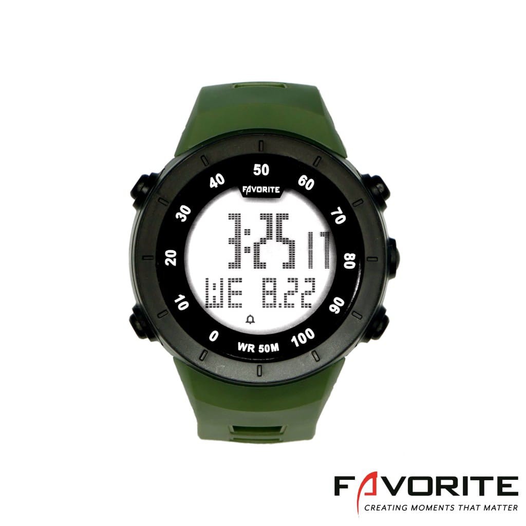 Jam Tangan Favorite 317 Digital Original Water resistant