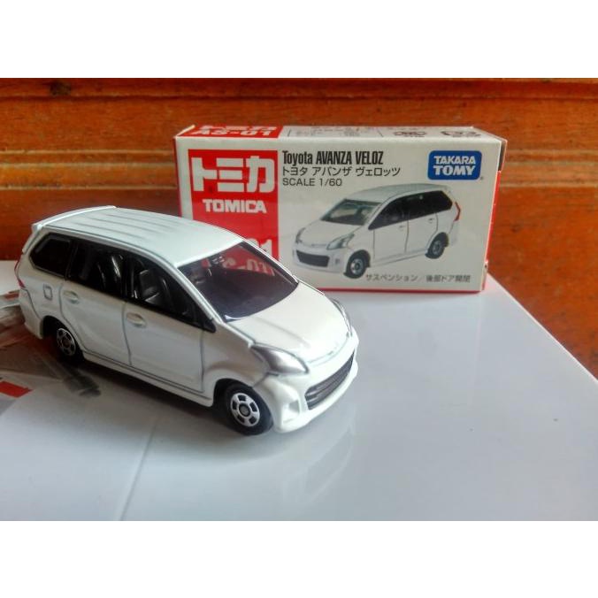 Miniatur Avanza velos Putih Diecast mobil tomica takara tomy murah