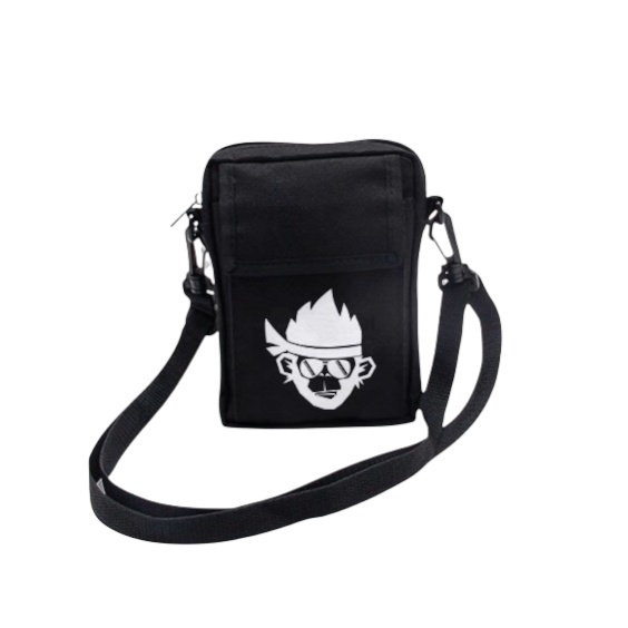 Grosir tas slempang mini pria Termurah / Sling bag Mini Sablon [A58]