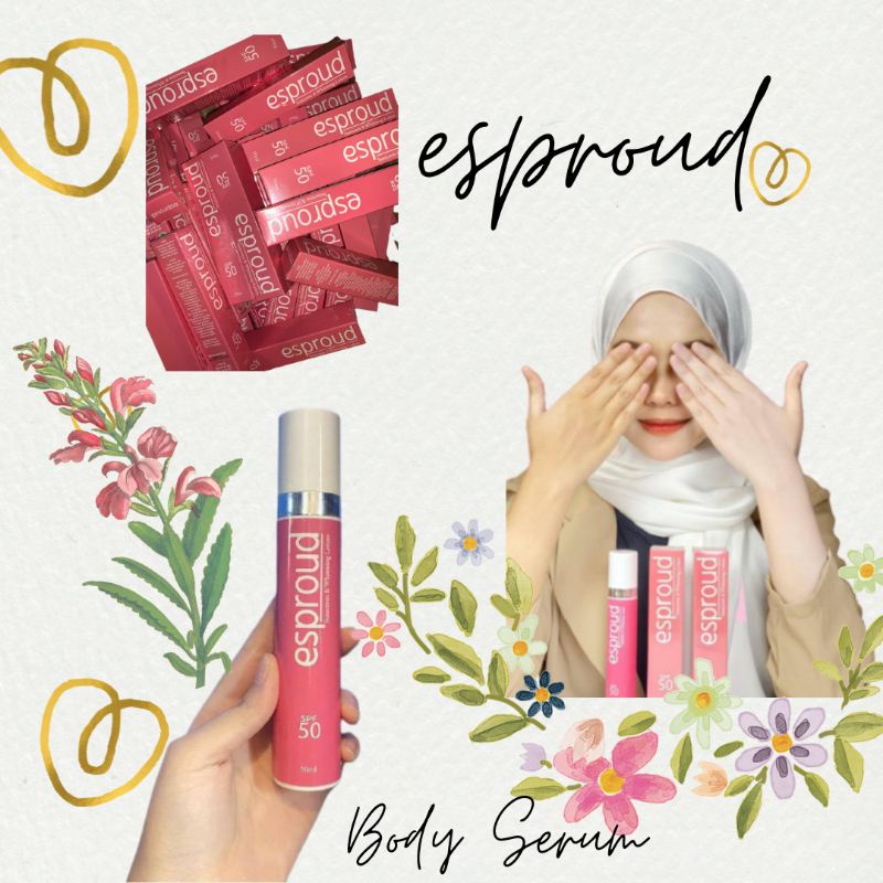 Esproud body lotion ampuh Viral TIKTOK Free gift dan masker