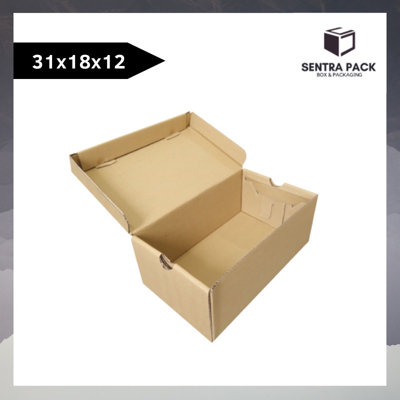 

Box 31x18x12 cm (Box Sepatu) Kardus/Karton/Polos/Pizza/hampers