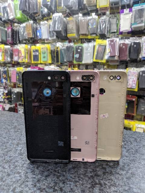 Backdoor Casing tutup baterai redmi 6 bshan metal seperti bawaan original casing hp