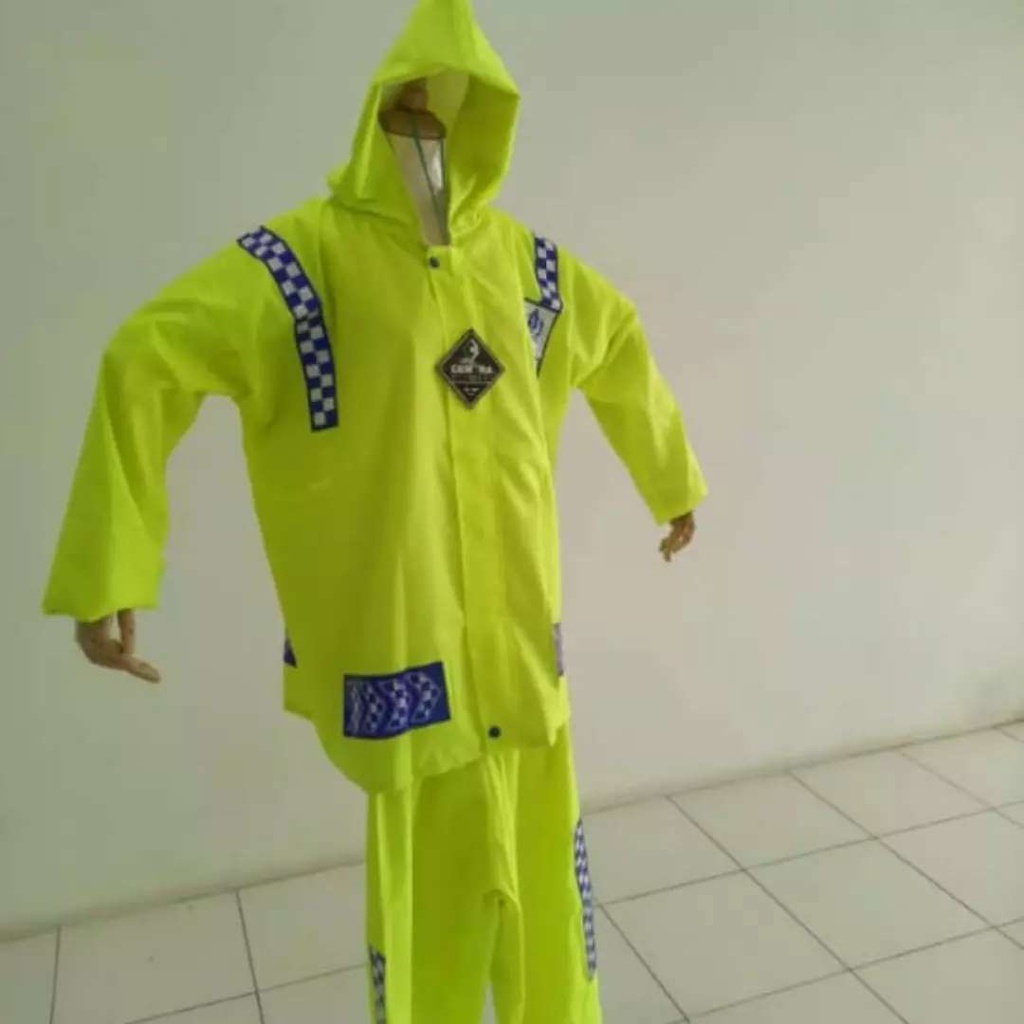 Stelan Jas Hujan Polisi &amp; Security Best Quality