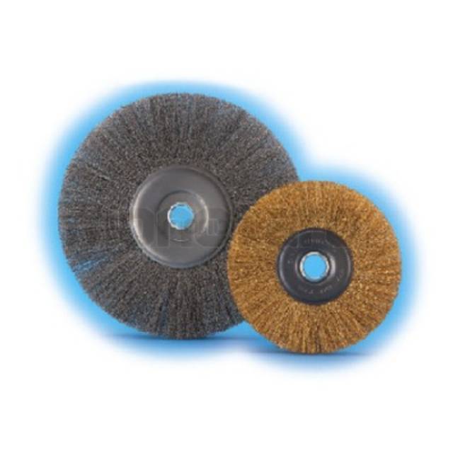 SIKAT PIRING / STEEL WIRE WHEEL BRUSHES wide Face