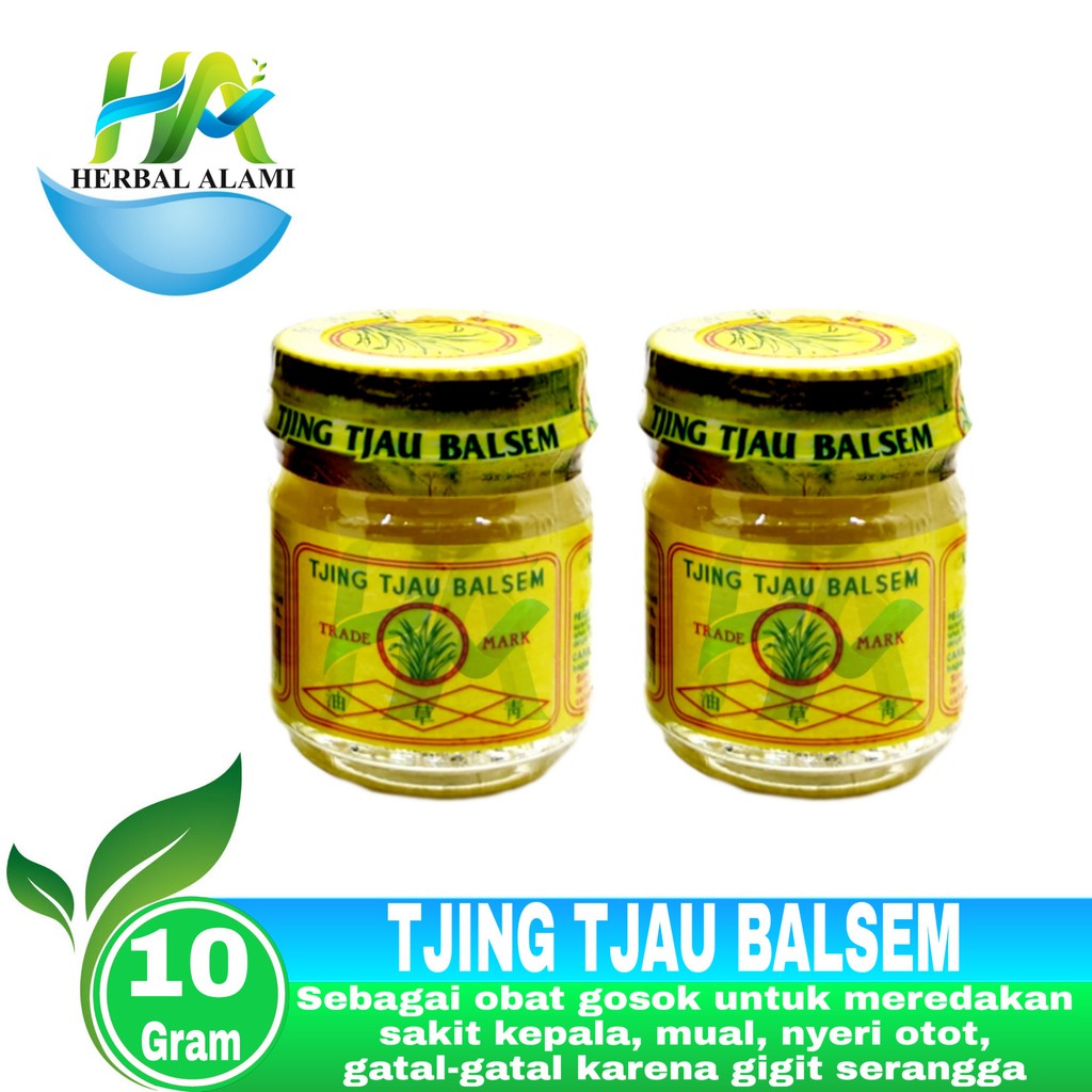 Tjing Tjau Balsem 20gram - Cincau Balsem