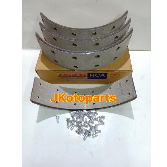 Aman Lining Kampas Rem Belakang Dyna Rino Rca Bagus